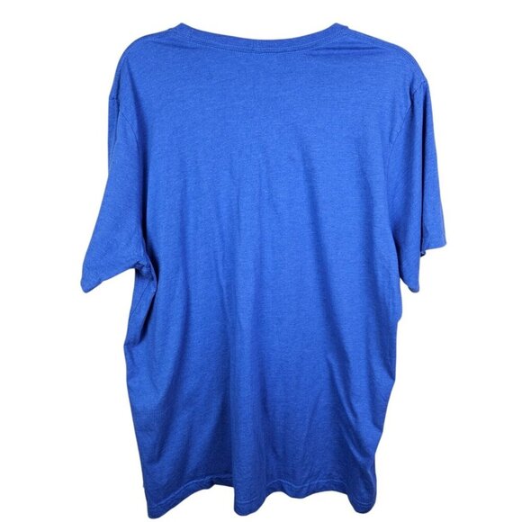 "Oh My God That's Cold" Blue Graphic Tee Shirt Short Sleeve Mens Size 2XLarge‎ - Picture 3 of 9
